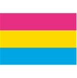 Rainbow Pansexual Flag Sticker